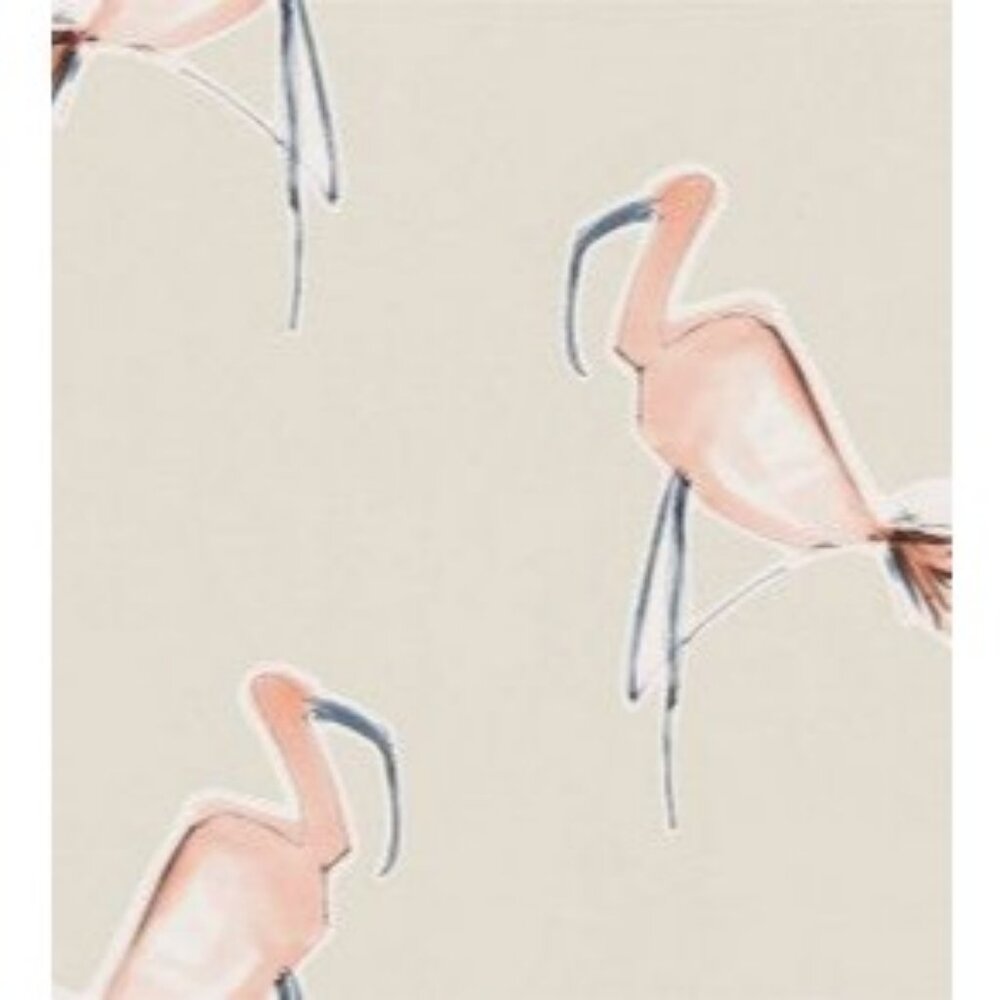 NEW Sealed Roll Scion Zanzibar Flamingo Peach Wallpaper